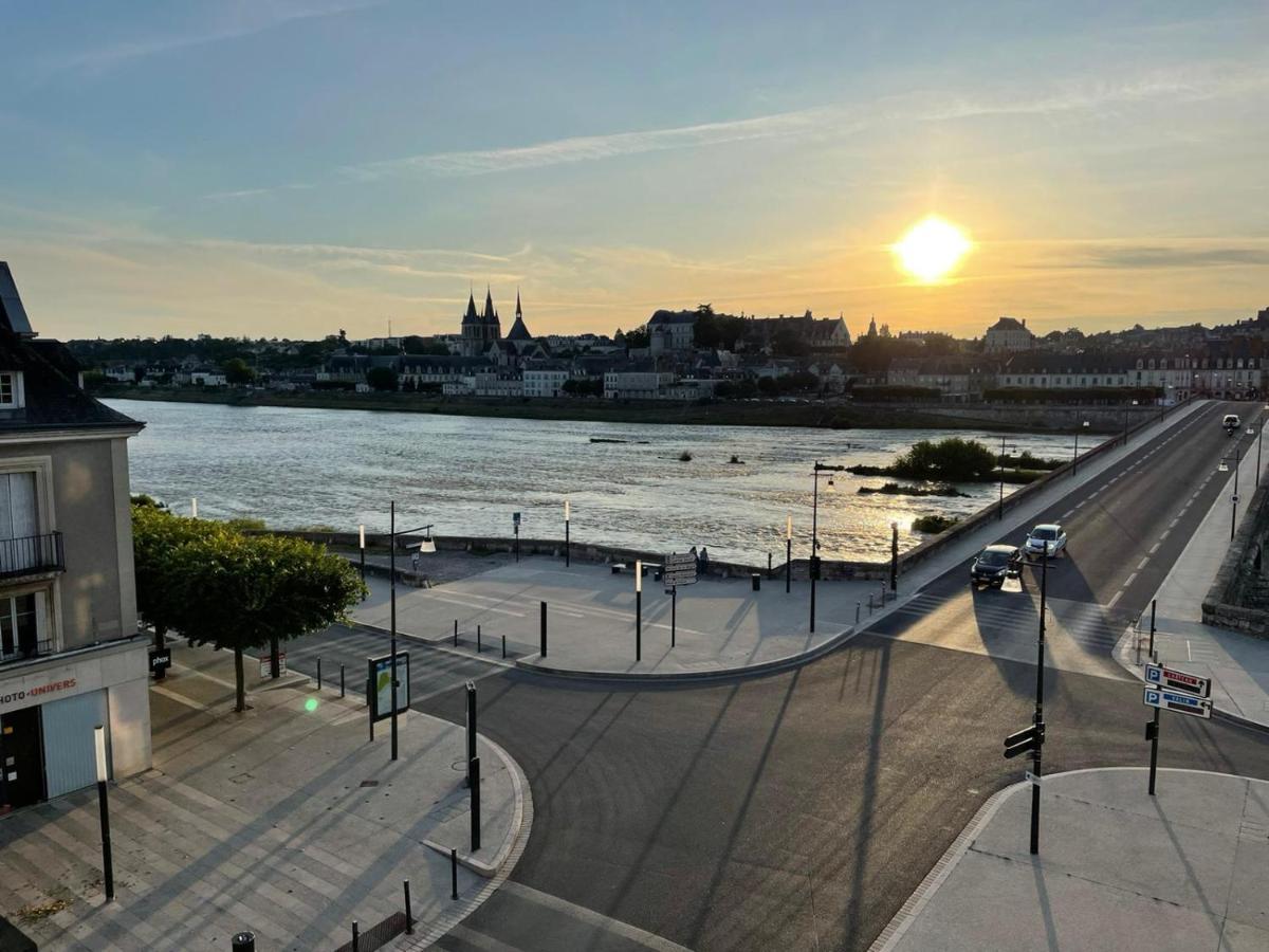Le Wilson - Vue Imprenable Sur La Loire Et Le Chateau De Blois Exteriör bild